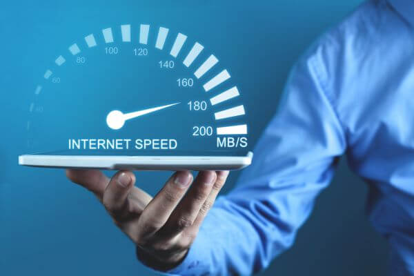 medir a velocidade da internet